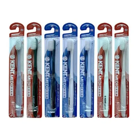 KENT 초극세사 미세모 콤팩트 칫솔 (6개+1개) 약국