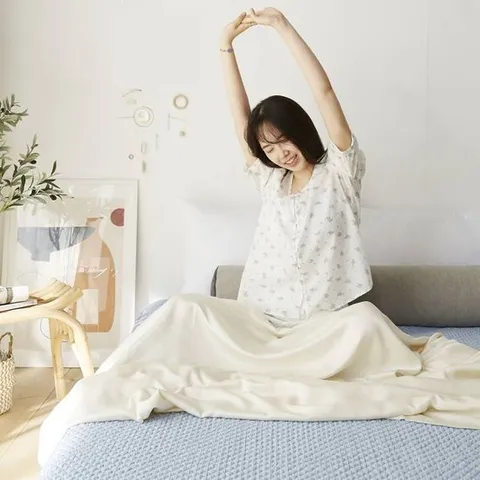 여름토퍼 시지라원단 울리불리 토퍼 퀸사이즈 150X200cm