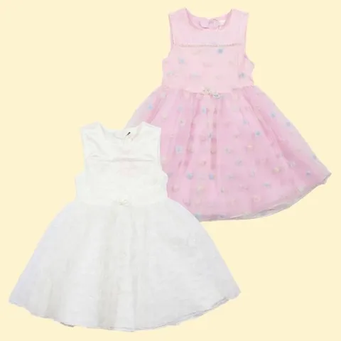 [ 롯데백화점 ][로엠걸즈(아동)]입체꽃스페셜드레스원피스RGOW25S1P