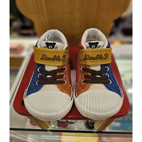 [ 현대백화점 ][미키하우스10] 16N409401-87 DB 하이탑 삼색 운동화 (16~19)