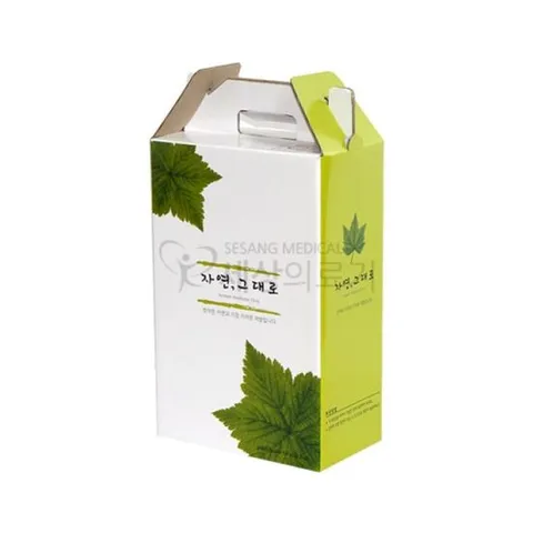 기성 한약박스 자연그대로(대) 50장