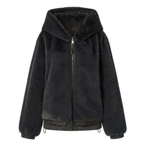 [라벨르]라벨르by신영모피 페이크 밍크 후드 양면 자켓