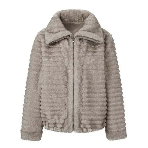 [라벨르]라벨르by신영모피 페이크퍼 호리젠탈 자켓