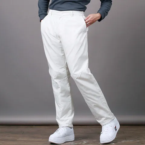 [스댕클럽]스댕클럽 남성용 골프웨어 방한 옆밴딩 솜 패딩 바지