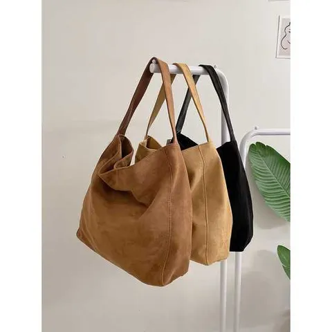 허니제이 / 포체노 스웨이드 사각 숄더백(3color)