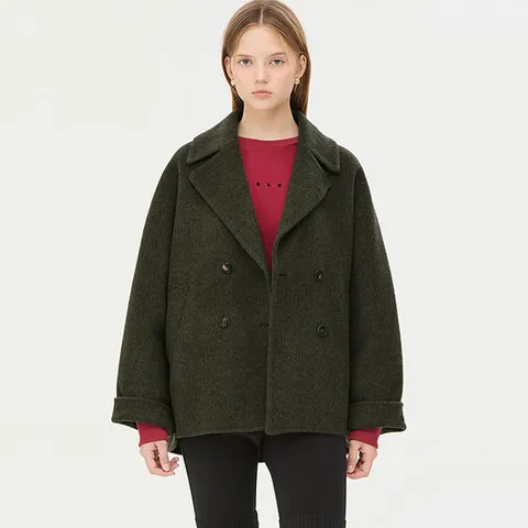 [시슬리] 메리 더블린 오버핏 코트_SACT36461MK