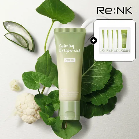 [크림 2ml 5매증정][리엔케이] 진정수분/카밍 드래곤시카 크림 50ml