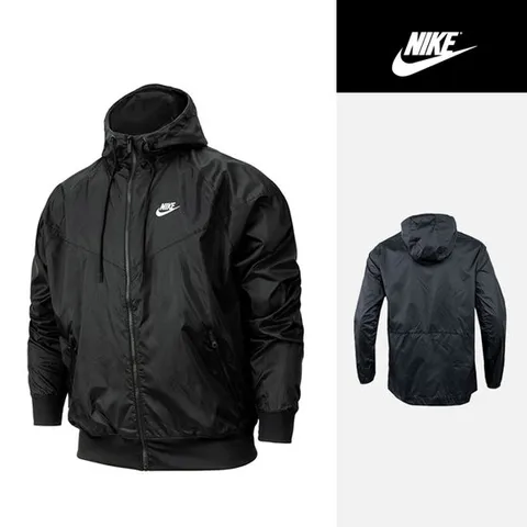 나이키 우븐 윈드러너 후디 자켓(0002-010) 윈드점퍼