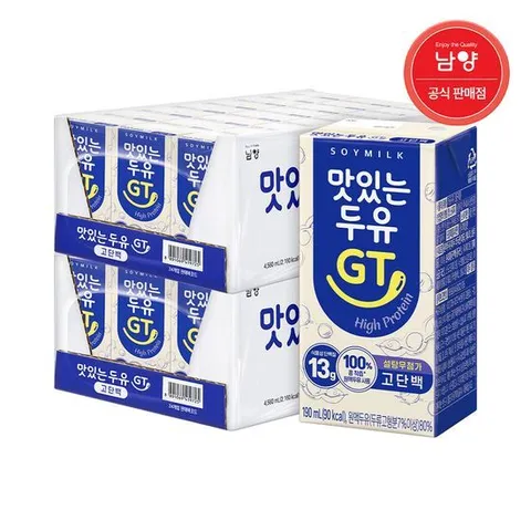 [남양유업]맛있는두유GT 고단백 190ml 48팩