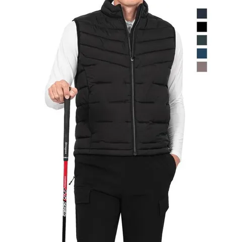 [제로골프]김영주 스포츠 남성 골프 웰론 방풍 경량 패딩 조끼 Model No_DGB4106