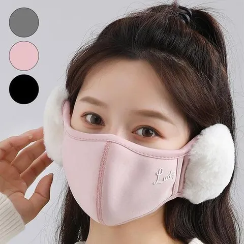 [KN479] 캔디 귀마개 마스크 겨울 골프 스포츠 귀마개 방한 보온마스크