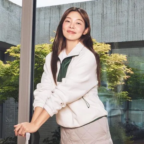 JDX X2TLV8445 제이디엑스 골프 여성 플리스 집업티