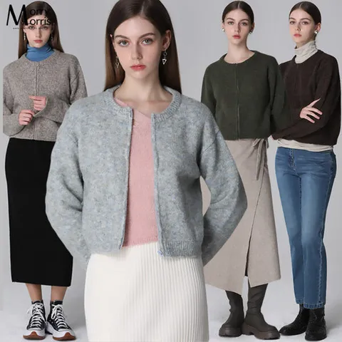 [모리모리스][모리모리스(Morry Morris)] 워싱턴 집업 가디건