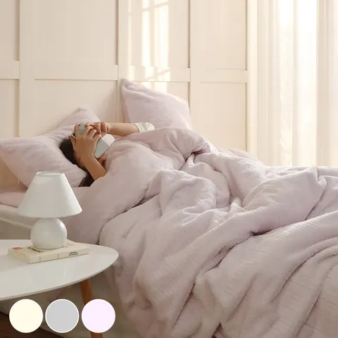 [플로라]버니 10mm 밍크 극세사 차렵이불 단품 SS