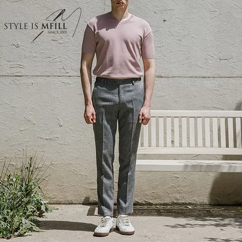 엠필 남성 여름 레이온 보카시 히든밴딩스판정장바지(30-38사이즈)3종세트