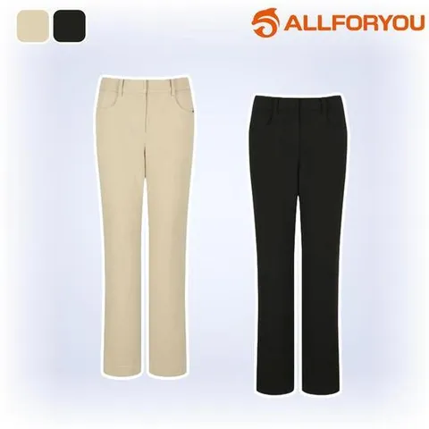 올포유 슬랙스 부츠컷 기모 팬츠 겨울 여성