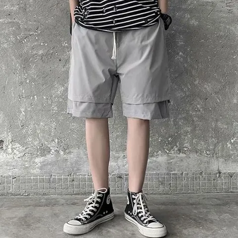 신상 밴딩 츄리닝 남성의류 반바지코디