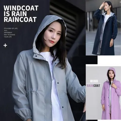 로라 여성용 골프비옷 고급 골프우비 레인코트 방풍자켓 바람막