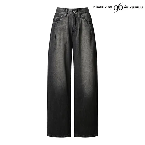 [나인식스뉴욕]데님 와이드 팬츠 (NO4TA004L0)