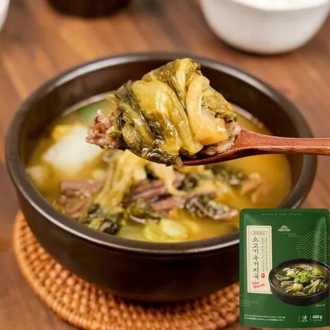 집밥장인 소고기 우거지국 더 블랙 600g X 1팩