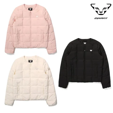 [ 롯데백화점 ]다이나핏 여성 경량 유넥 사각 튜브 슬림 구스 다운 패딩 점퍼 3종 1택 YW23506