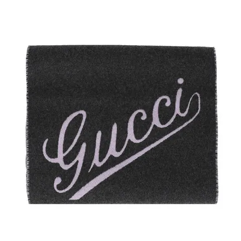 구찌 로고 자카드 울 캐시미어 스카프 795273-3GANX-1472