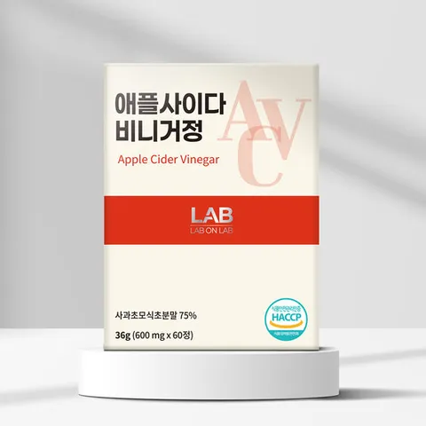 랩온랩 애플사이다비니거 사과초모식초 600mg