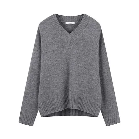 [ 롯데백화점 ][폴햄]여성 V넥 오버핏 풀오버 니트(PHE4ER2040)