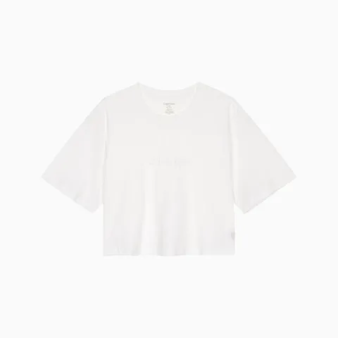 [ 롯데백화점 ][캘빈클라인언더웨어]여성 코튼 클래식 숏슬리브 탑 QS7215-100