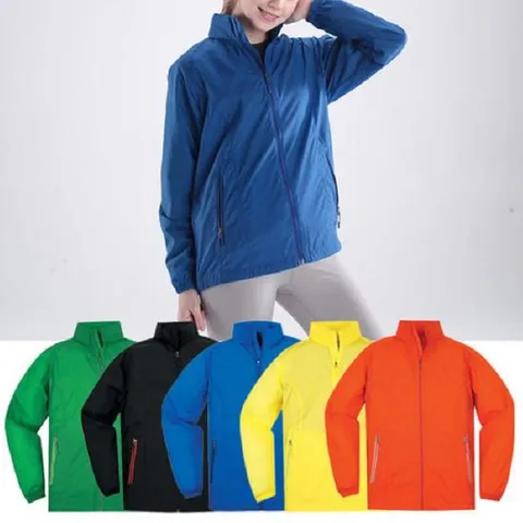 여자 초경량 스탠다드 베이직 바람막이 자켓