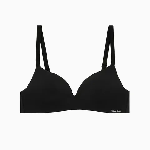 [ 롯데백화점 ][캘빈클라인언더웨어]여성 섭리미널 와이어프리 푸쉬업 플런지 QP3250A-UB1