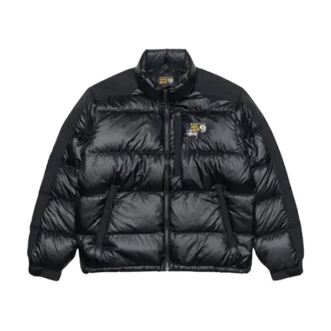 공용 스투시 x 마운틴 하드웨어 서브제로 다운 자켓 블랙