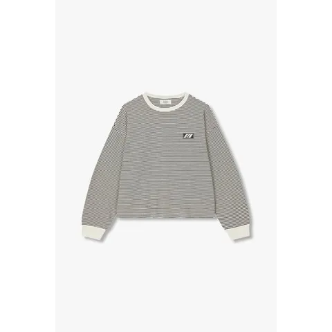 [ 롯데백화점 ]톰보이  9175122973 스트라이프 크롭 티셔츠