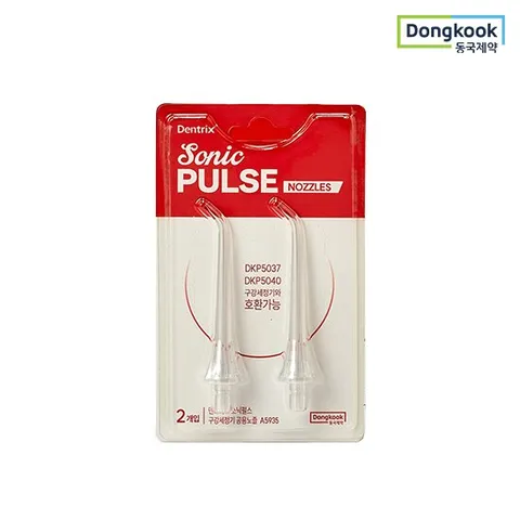 동국제약 덴트릭스 구강세정기 소닉펄스 공용 리필형 노즐 2P x 1개