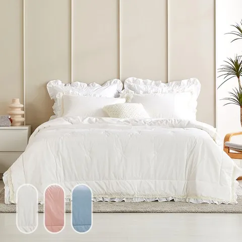 메종노아 울메이드 로맨틱 양모이불 패드 베개커버 세트 K 3색상