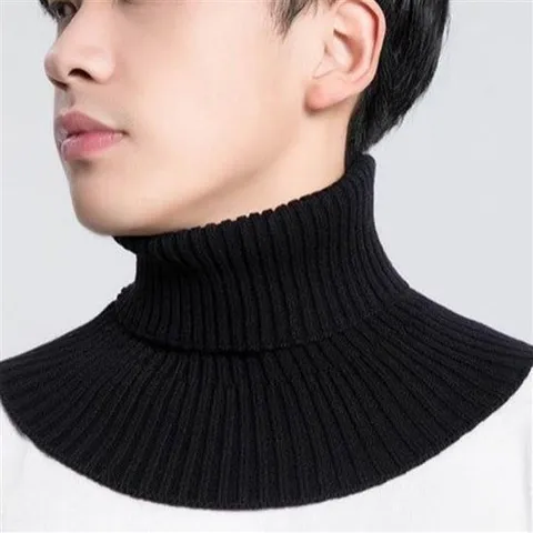 겨울넥워머 데일리 패션 남여공용 레이어드 페이크 목폴라