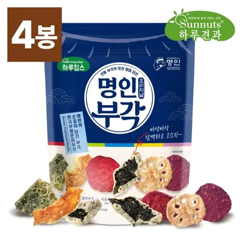 하루견과 명인부각 오리지널 180gx4봉