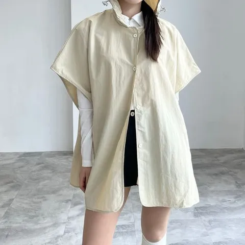 [엘투엘골프]여성골프우비 골프판초우의 헌터레인판초