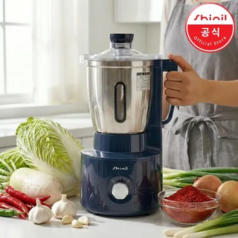 신일 대용량 스텐믹서기 대형 후드믹서 초강력 분쇄기