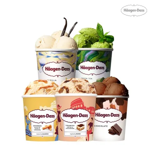 하겐다즈 아이스크림 파인트 3개 골라담기