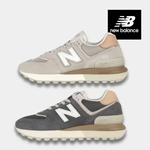 뉴발란스 운동화 574 레거시 남성 여성 스니커즈 크림/그레이