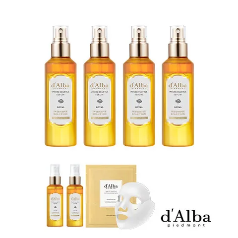 달바 로얄 세럼 기본세트(100ml*4+60ml*2)+마스크팩 증정