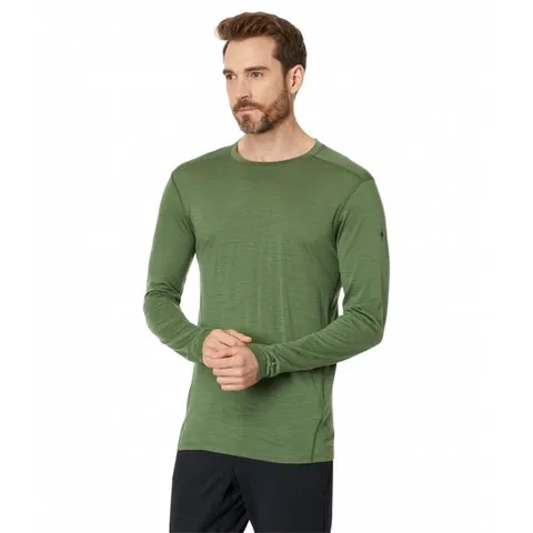 스마트울 클래식 올시즌 메리노 베이스 레이어 긴팔 펀 그린