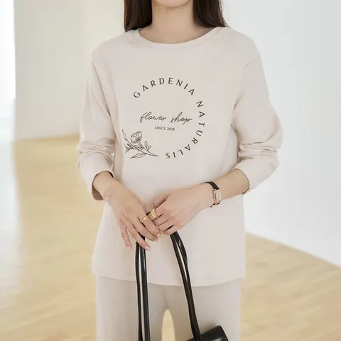 [모노앳디] 쥬렌 피치기모 티셔츠