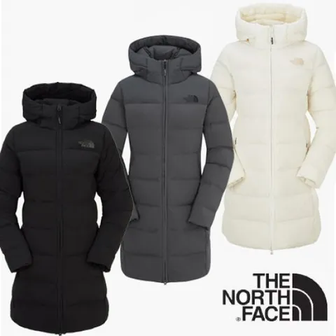 [ 현대백화점 ]노스페이스 여성 슈퍼플렉스 RDS 다운코트 경량롱패딩 NJ1DQ31 YDH
