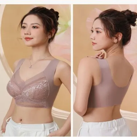 2개 통풍 브라 브라 여성 브라 이너 요가 탱크탑 속옷 이지 탑