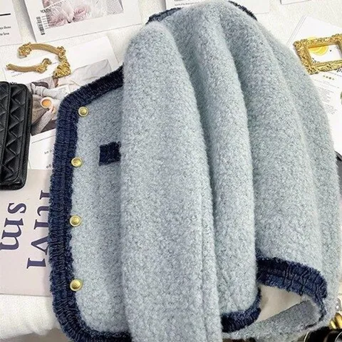 [아리엘스타일]세련포인트 부클자켓 리로비포근자켓