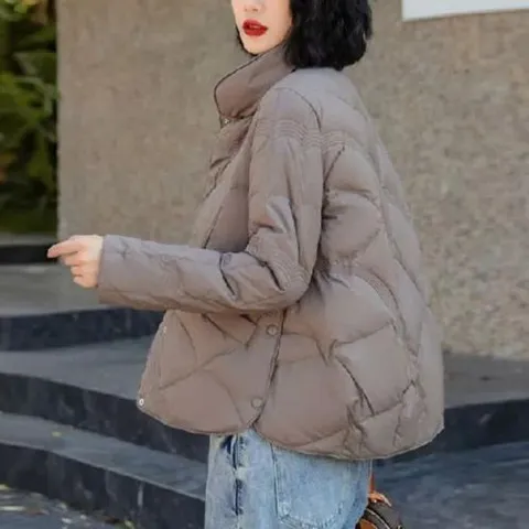 코트 자켓 점퍼 아우터 경량 오리털 덕다운 패딩 숏 여성 겨울