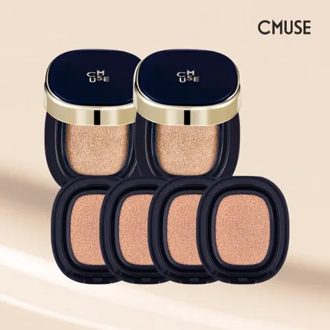 씨뮤즈 매직 쿠션 크림 본품 2개+리필 4개 (SPF50+)