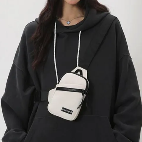 미니 캐주얼 크로스백 여행 보조 가방 여권 휴대폰 슬링백 (3color)